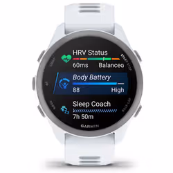 Garmin Forerunner 170 Music 3,05 cm (1.2") AMOLED 42 mm Digitale 390 x 390 Pixel Touch screen Bianco GPS (satellitare) - Vista aggiuntiva 6