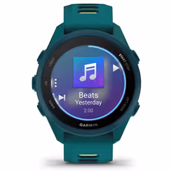 Garmin Forerunner 170 Music 3,05 cm (1.2") AMOLED 42 mm Digitale 390 x 390 Pixel Touch screen Verde GPS (satellitare) - Vista aggiuntiva 2