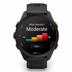 Garmin Forerunner 70 3,05 cm (1.2") AMOLED 30 mm Digitale 390 x 390 Pixel Touch screen Nero GPS (satellitare) - Vista aggiuntiva 5