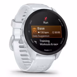 Garmin Forerunner 70 3,05 cm (1.2") AMOLED 30 mm Digitale 390 x 390 Pixel Touch screen Bianco GPS (satellitare) - Vista aggiuntiva 7