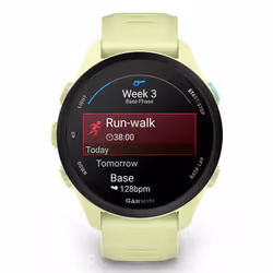 Garmin Forerunner 70 3,05 cm (1.2") AMOLED 30 mm Digitale 390 x 390 Pixel Touch screen Lime GPS (satellitare) - Vista aggiuntiva 3