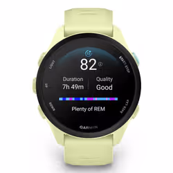 Garmin Forerunner 70 3,05 cm (1.2") AMOLED 30 mm Digitale 390 x 390 Pixel Touch screen Lime GPS (satellitare) - Vista aggiuntiva 4