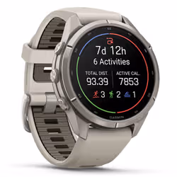 Garmin fēnix 9 Pro 3,3 cm (1.3") AMOLED 43 mm Digitale 416 x 416 Pixel Touch screen Titanio Wi-Fi GPS (satellitare) - Vista aggiuntiva 6