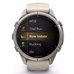 Garmin fēnix 9 Pro 3,3 cm (1.3") AMOLED 43 mm Digitale 416 x 416 Pixel Touch screen Titanio Wi-Fi GPS (satellitare) - Vista aggiuntiva 8