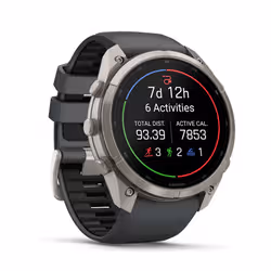 Garmin fēnix 9 Pro 3,81 cm (1.5") AMOLED 51 mm Digitale 466 x 466 Pixel Touch screen Titanio Wi-Fi GPS (satellitare) - Vista aggiuntiva 2