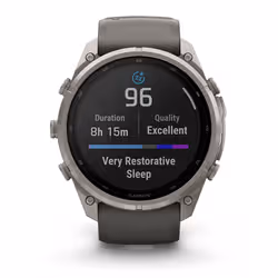 Garmin fēnix 9 Pro 3,81 cm (1.5") AMOLED 51 mm Digitale 466 x 466 Pixel Touch screen Titanio Wi-Fi GPS (satellitare) - Vista aggiuntiva 7