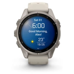 Garmin fēnix 9 3,3 cm (1.3") AMOLED 43 mm Digitale 416 x 416 Pixel Touch screen Grigio Wi-Fi GPS (satellitare)