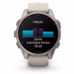 Garmin fēnix 9 3,3 cm (1.3") AMOLED 43 mm Digitale 416 x 416 Pixel Touch screen Grigio Wi-Fi GPS (satellitare) - Vista aggiuntiva 5
