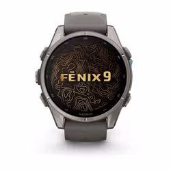 Garmin fēnix 9 3,3 cm (1.3") AMOLED 43 mm Digitale 416 x 416 Pixel Touch screen Titanio Wi-Fi GPS (satellitare) - Vista aggiuntiva 2