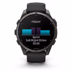 Garmin fēnix 9 3,56 cm (1.4") AMOLED 47 mm Digitale 454 x 454 Pixel Touch screen Titanio Wi-Fi GPS (satellitare) - Vista aggiuntiva 5