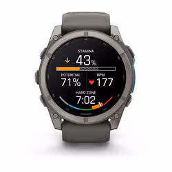 Garmin fēnix 9 3,56 cm (1.4") AMOLED 51 mm Digitale 454 x 454 Pixel Touch screen Titanio Wi-Fi GPS (satellitare) - Vista aggiuntiva 4