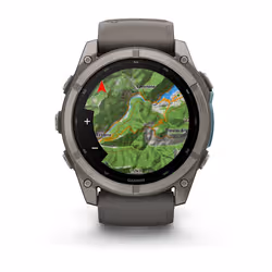 Garmin fēnix 9 3,56 cm (1.4") AMOLED 51 mm Digitale 454 x 454 Pixel Touch screen Titanio Wi-Fi GPS (satellitare) - Vista aggiuntiva 7