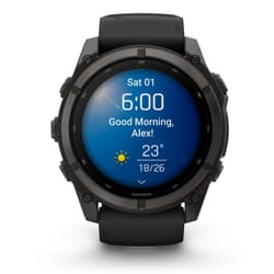 Garmin fēnix 9 3,56 cm (1.4") AMOLED 51 mm Digitale 454 x 454 Pixel Touch screen Titanio Wi-Fi GPS (satellitare)