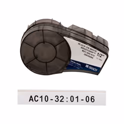 Brady M21-500-414, Nero, Bianco, Etichetta per stampante autoadesiva, Etichetta continua, Poliestere, Trasferimento termico,  ...