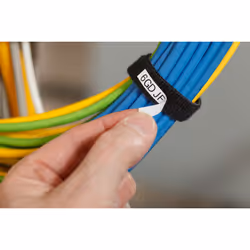 Brady M21-500-414 etichetta per stampante Nero, Bianco Etichetta per stampante autoadesiva