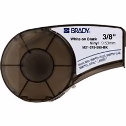 Brady M21-375-595-BK, Nero, Etichetta per stampante autoadesiva, Vinile, Trasferimento termico, Acrilico, Permanente