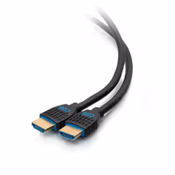 C2G Cavo HDMI ad alta velocità e ultra flessibile da 1,8 m della serie Performance - 4K 60 Hz a parete, classificazione CMG ( ...