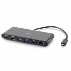 C2G 28845, Cablato, USB 3.2 Gen 1 (3.1 Gen 1) Type-C, 60 W, 10,100,1000 Mbit/s, Nero, 18 Gbit/s