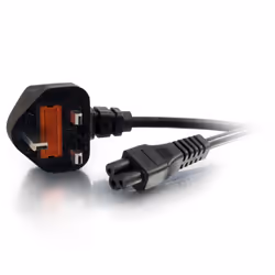 C2G 80603 cavo di alimentazione Nero 3 m Accoppiatore C5 BS 1363