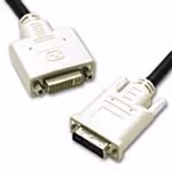 C2G 2m DVI-I M/F Dual Link Cable, 2 m, DVI-I, DVI-I, Nero, 9,9 Gbit/s, Maschio/Femmina