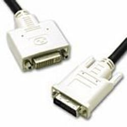 C2G 2m DVI-I M/F Dual Link Cable cavo DVI Nero