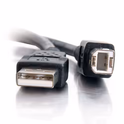 C2G 81566 cavo USB USB 2.0 2 m USB A USB B Nero - Vista aggiuntiva 5