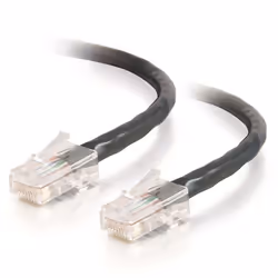 C2G 83315, 1 m, Cat5e, U/UTP (UTP), RJ-45, RJ-45, Nero