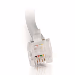 C2G 5m RJ11 6P4C Straight Modular Cable cavo di segnale Grigio