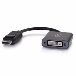 C2G 84317, DisplayPort, DVI-D, Maschio, Femmina, 4096 x 2160 Pixel, Nero