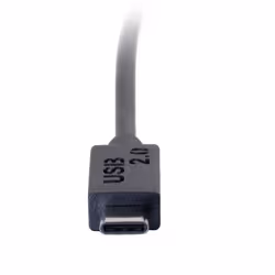 C2G USB 2.0, C - Mini B, 1m cavo USB USB C Mini-USB B Nero