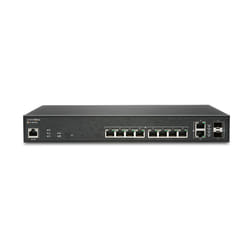 SonicWall SWS12-10FPOE Gestito L2 Gigabit Ethernet (10/100/1000) Supporto Power over Ethernet (PoE) Nero