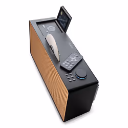 Pure 108WI radio Portatile Nero, Legno