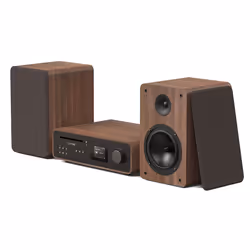 Pure 252807 set audio da casa Microsistema audio per la casa 50 W Nero, Noce - Vista aggiuntiva 4