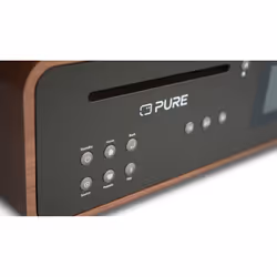 Pure 252807 set audio da casa Microsistema audio per la casa 50 W Nero, Noce - Vista aggiuntiva 6