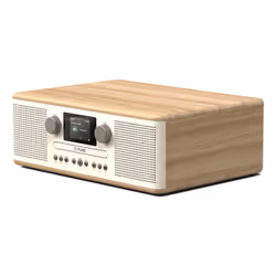 Pure Classic C-D6 Portatile Digitale Quercia, Bianco