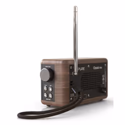 Pure Classic Mini Portatile Digitale Crema, Legno - Vista aggiuntiva 4