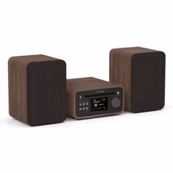 Pure Classic Stereo Mini Microsistema audio per la casa 40 W Marrone, Noce - Vista aggiuntiva 2