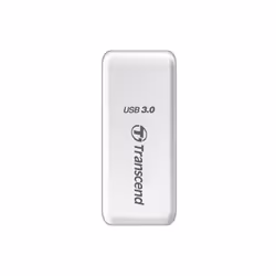 Transcend TS-RDF5W, MicroSDHC, MicroSDXC, SDHC, SDXC, Bianco, CE/FCC/BSMI/KC/RCM/EAC, USB 3.2 Gen 1 (3.1 Gen 1) Type-A, 100 m ...