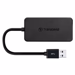 Transcend HUB2, USB 3.2 Gen 1 (3.1 Gen 1) Type-A, Nero, CE/FCC/BSMI/KC/RCM/EAC, USB, 5 V, 0.9 A