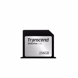 Transcend JetDrive Lite 350, 256 GB, 95 MB/s, 55 MB/s, Antipolvere, Resistente agli urti, Resistente all’acqua, Nero, Argento