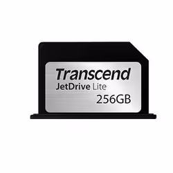 Transcend JetDrive Lite 330, 256 GB, 95 MB/s, 55 MB/s, Antipolvere, Resistente agli urti, Resistente all’acqua, Nero, Argento