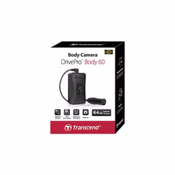 Transcend DrivePro Body 60 Full HD Wi-Fi Batteria Nero