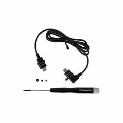 Transcend TS-DBK3, Kit di accessori, Nero, 1 m, Transcend, DrivePro Body 60, 73 g