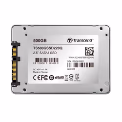 Transcend SSD220Q 500 GB 2.5" Serial ATA III QLC 3D NAND - Vista aggiuntiva 6