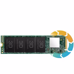 Transcend TS256GMTE112S drives allo stato solido 256 GB M.2 PCI Express NVMe 3D NAND