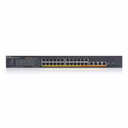 Zyxel XMG1930-30HP switch di rete Gestito L3 2.5G Ethernet (100/1000/2500) Supporto Power over Ethernet (PoE) 1U Nero - Vista aggiuntiva 3