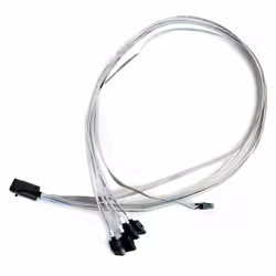 Microsemi ADAPTEC I-HDMSAS-4SATA-SB.8M, 0,8 m, SFF-8643, SFF-8448, Dritto, Dritto, Maschio/Maschio