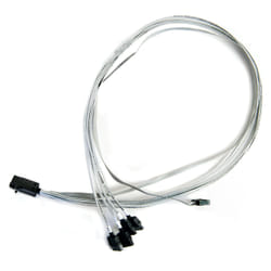 Microsemi ADAPTEC I-HDMSAS-4SATA-SB.8M 0,8 m 6 Gbit/s Grigio