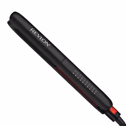 Revlon RVST2211PE, Piastra per capelli, Caldo, 235 °C, Nero, Rosso, 1,8 m, LED