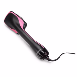 Revlon RVDR5212E, Spazzola ad aria calda, Caldo, Nero, Rosa, 2,5 m, 800 W, 530 g